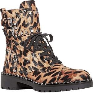Sam Edelman Jennifer Leopard Combat Boot